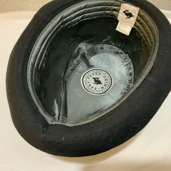 EUC Peter Grimm the rabbit Men's sz S/M Fedora Hat - Picture 6 of 7